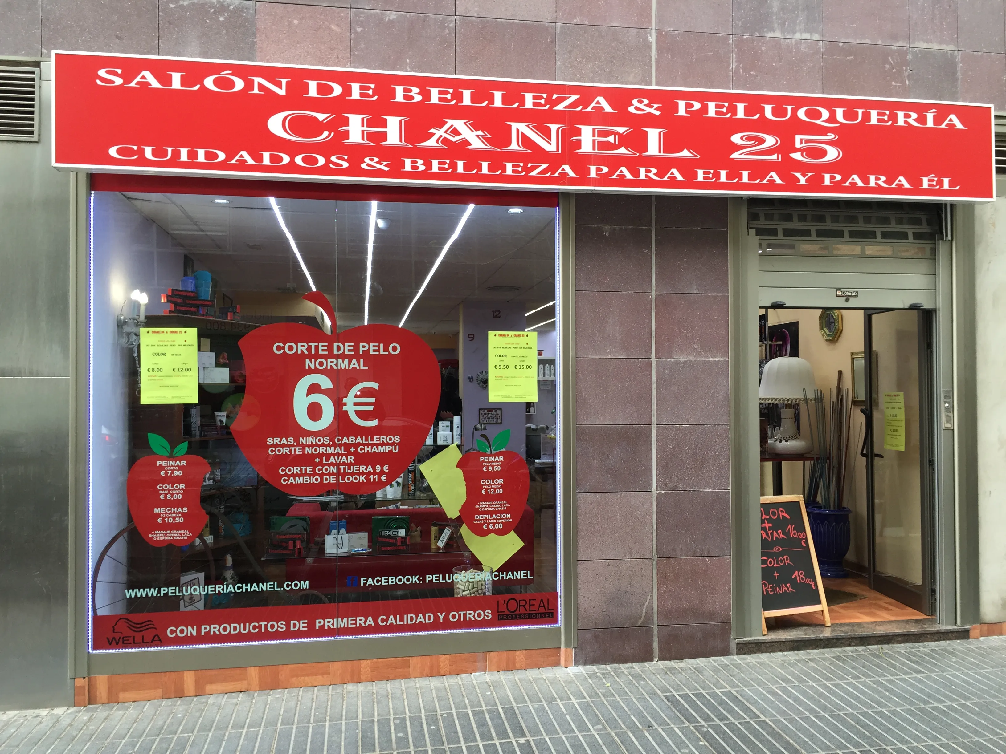 Letras y luminoso de fachada